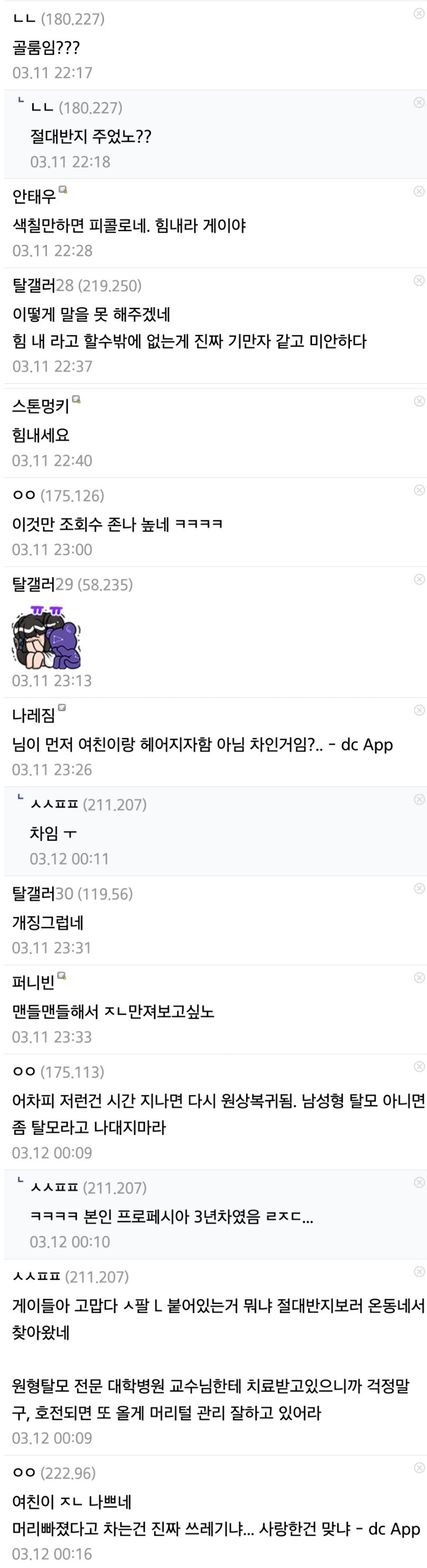 3개월 만에 머리 다 빠진 후기 (탈모) | 인스티즈